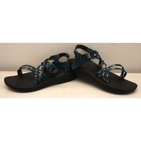 Chaco JCH107986 Women's Sz 11 Warren Pine Green Z/Cloud X Strappy Sandals - Picture 10 of 16